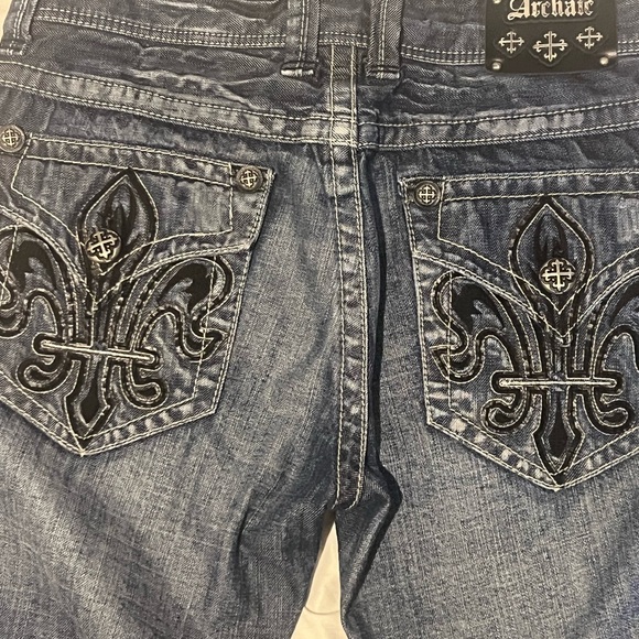 Vintage Archaic boot cut jeans. Size 32-32 Never worn! - Picture 2 of 6